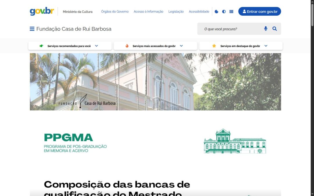 E-NOAR e Fundação Casa de Rui Barbosa: Uma Parceria de 18 Anos na Preservação Digital do Patrimônio Cultural